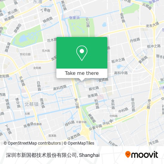 深圳市新国都技术股份有限公司 map