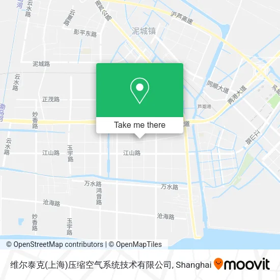 维尔泰克(上海)压缩空气系统技术有限公司 map