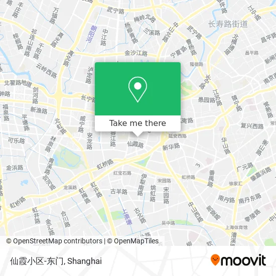 仙霞小区-东门 map