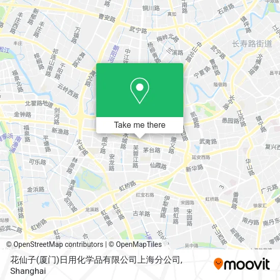 花仙子(厦门)日用化学品有限公司上海分公司 map