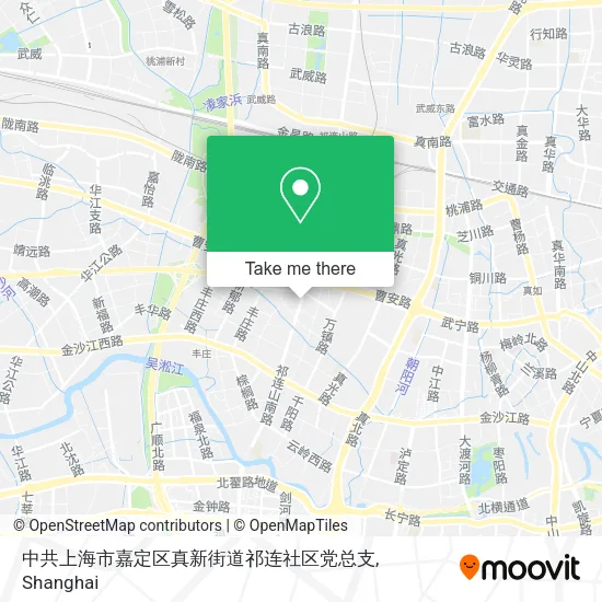 中共上海市嘉定区真新街道祁连社区党总支 map