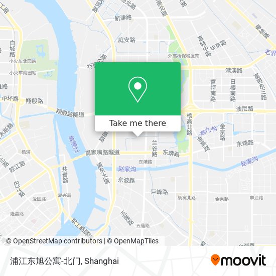 浦江东旭公寓-北门 map