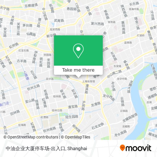 中油企业大厦停车场-出入口 map