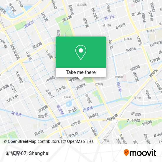 新镇路87 map