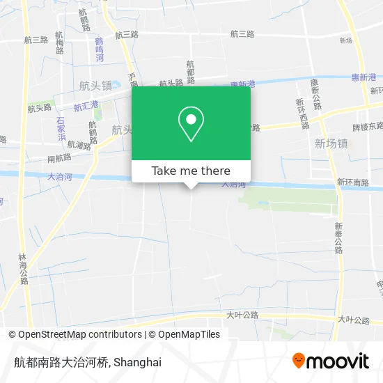 航都南路大治河桥 map
