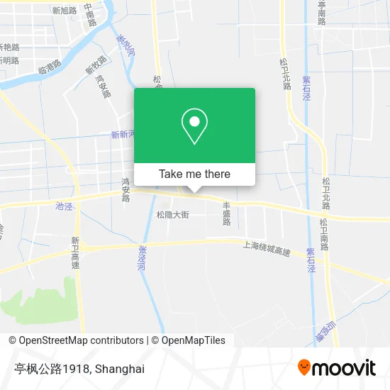 亭枫公路1918 map