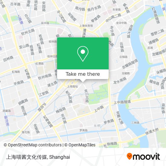 上海喵酱文化传媒 map