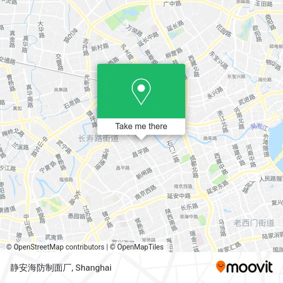静安海防制面厂 map