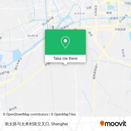 南太路与太来村路交叉口 map