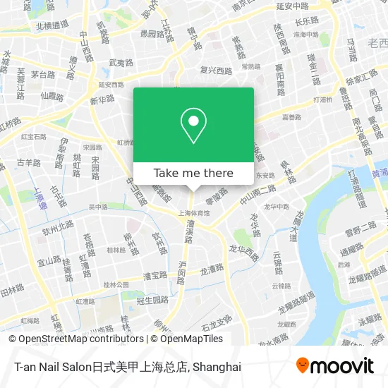 T-an Nail Salon日式美甲上海总店 map