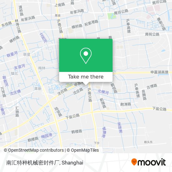 南汇特种机械密封件厂 map
