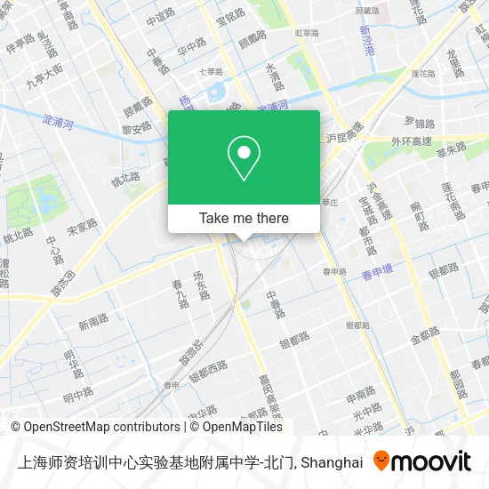 上海师资培训中心实验基地附属中学-北门 map