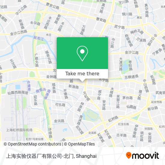 上海实验仪器厂有限公司-北门 map