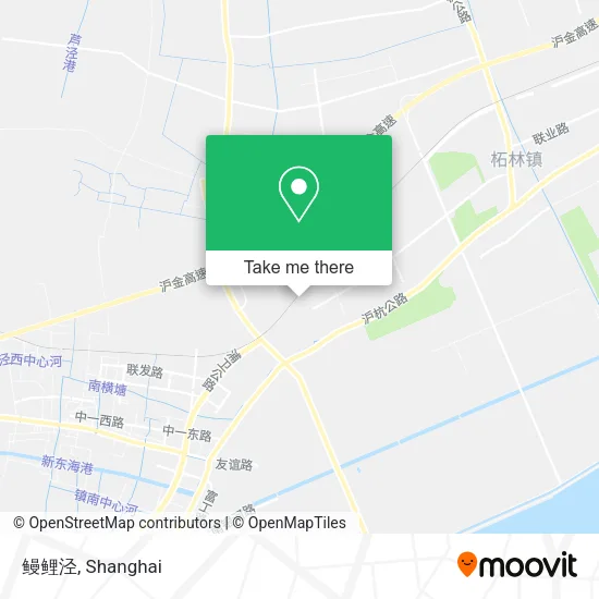 鳗鲤泾 map