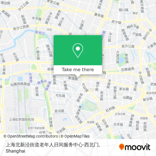 上海北新泾街道老年人日间服务中心-西北门 map