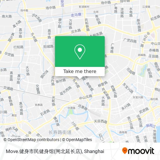 Move.健身市民健身馆(闸北延长店) map