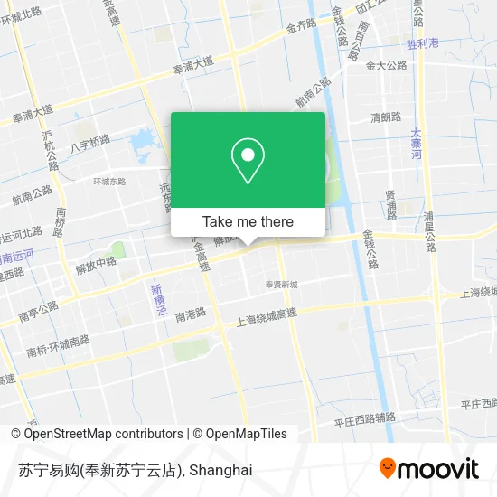 苏宁易购(奉新苏宁云店) map