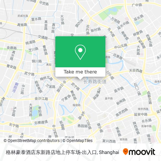 格林豪泰酒店东新路店地上停车场-出入口 map
