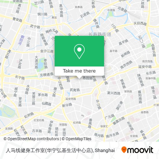 人马线健身工作室(华宁弘基生活中心店) map