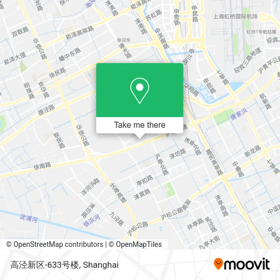 高泾新区-633号楼 map