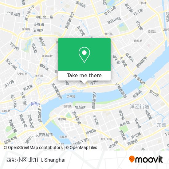 西邨小区-北1门 map