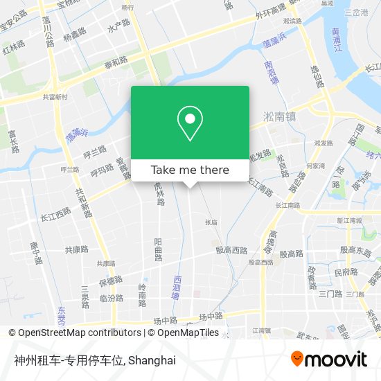 神州租车-专用停车位 map