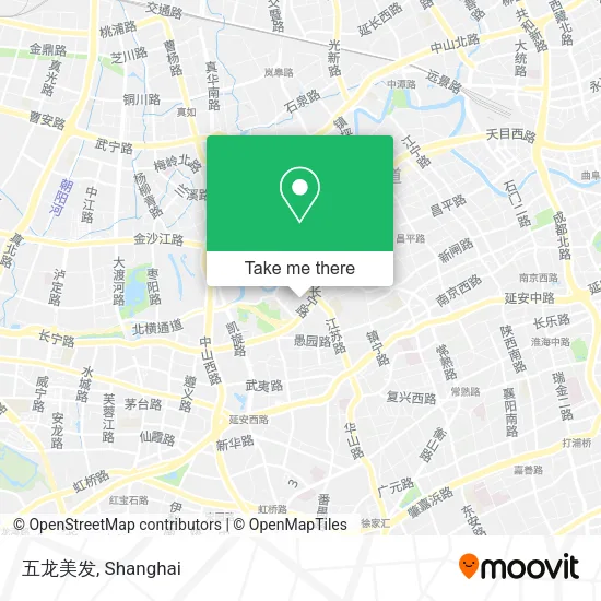 五龙美发 map