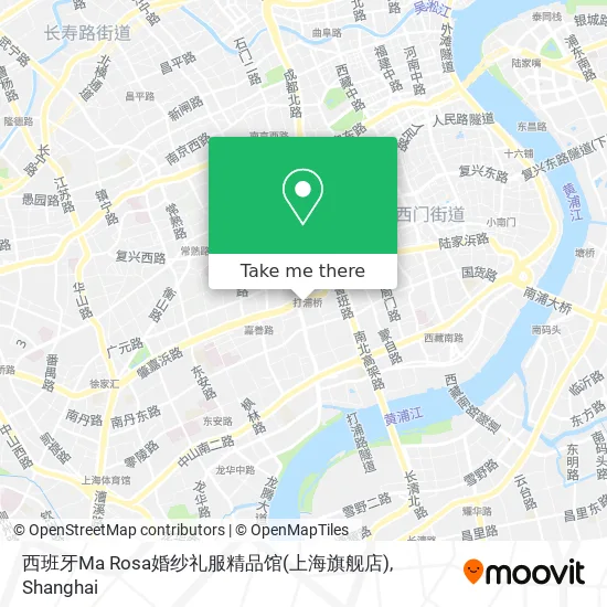 西班牙Ma Rosa婚纱礼服精品馆(上海旗舰店) map