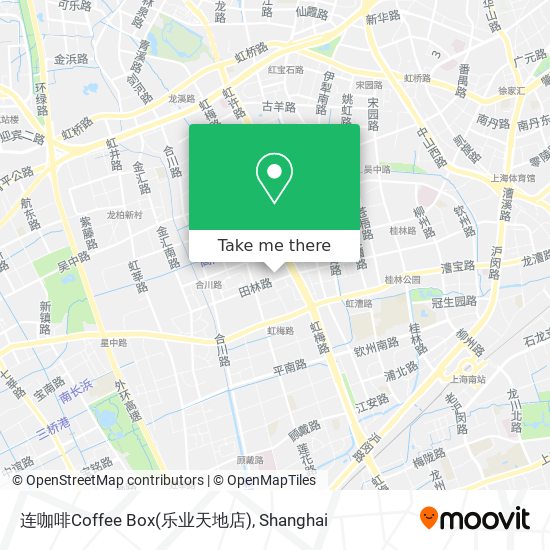 连咖啡Coffee Box(乐业天地店) map