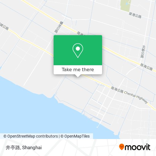 井亭路 map