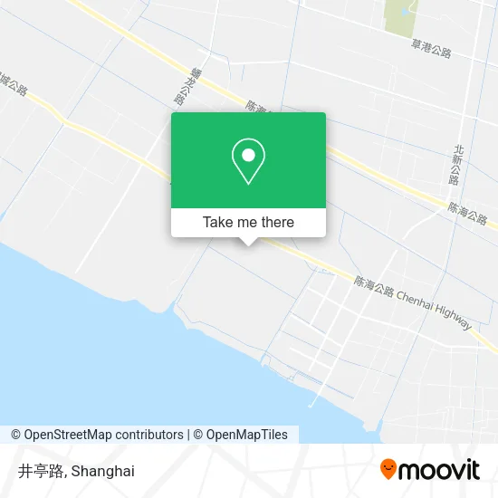 井亭路 map