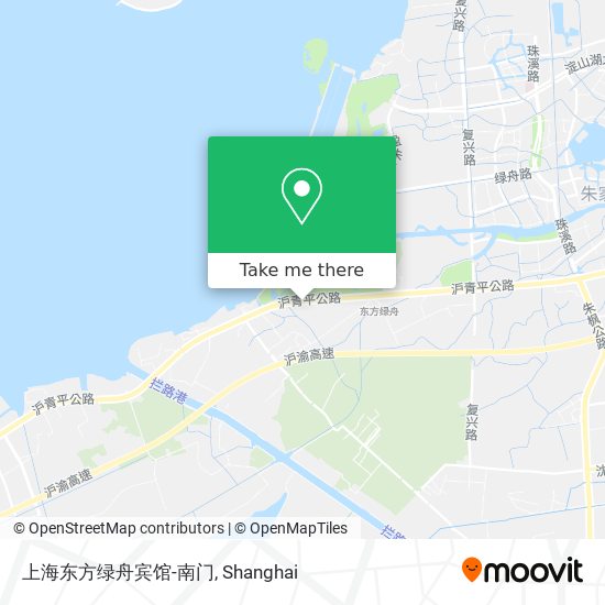 上海东方绿舟宾馆-南门 map