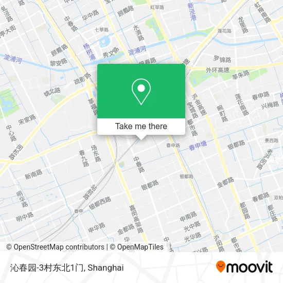 沁春园-3村东北1门 map