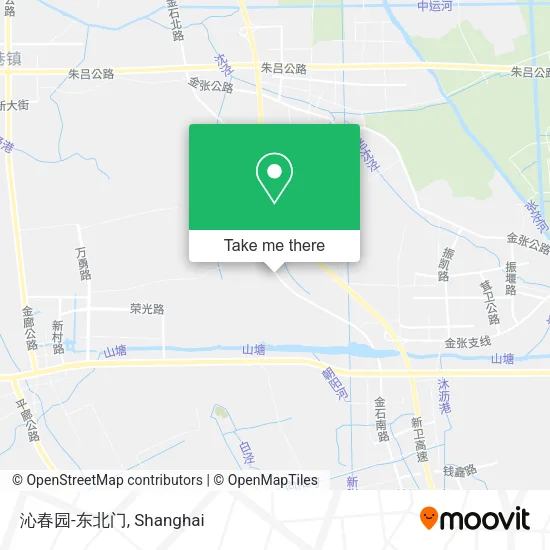 沁春园-东北门 map