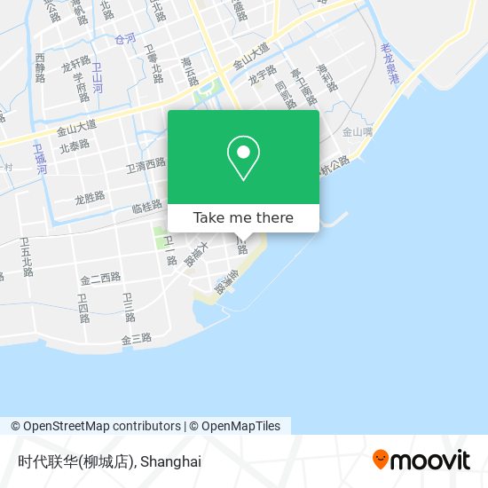 时代联华(柳城店) map