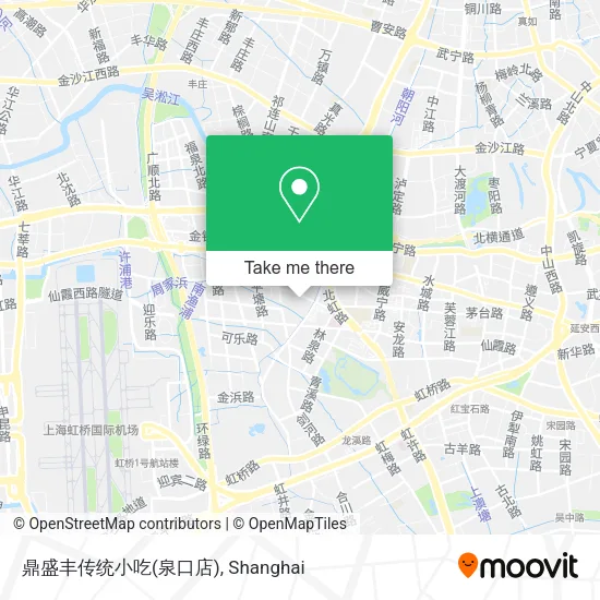 鼎盛丰传统小吃(泉口店) map