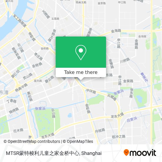 MTSR蒙特梭利儿童之家金桥中心 map