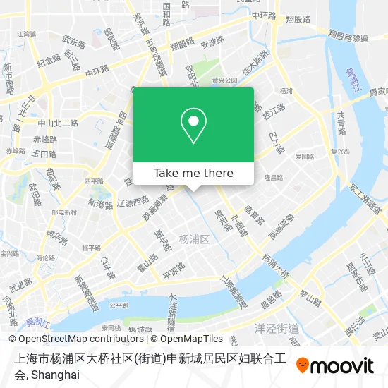 上海市杨浦区大桥社区(街道)申新城居民区妇联合工会 map