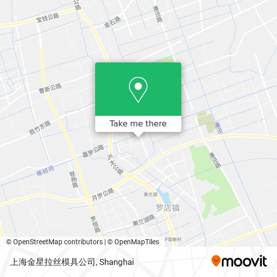 上海金星拉丝模具公司 map