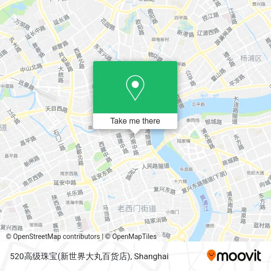 520高级珠宝(新世界大丸百货店) map