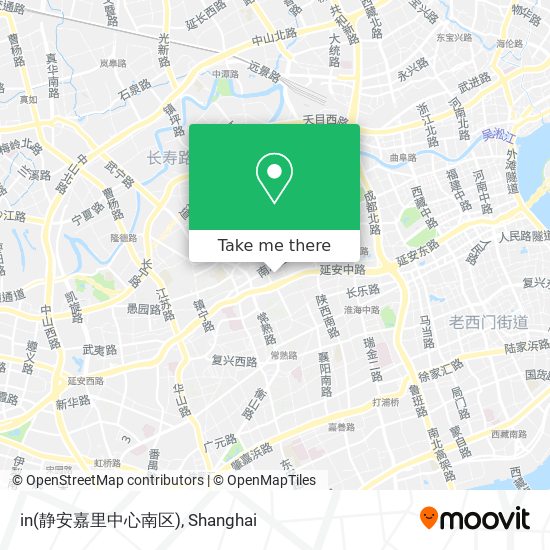 in(静安嘉里中心南区) map