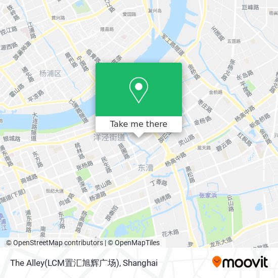 The Alley(LCM置汇旭辉广场) map
