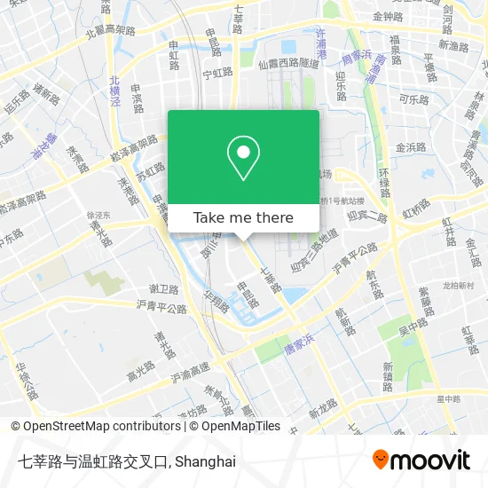 七莘路与温虹路交叉口 map