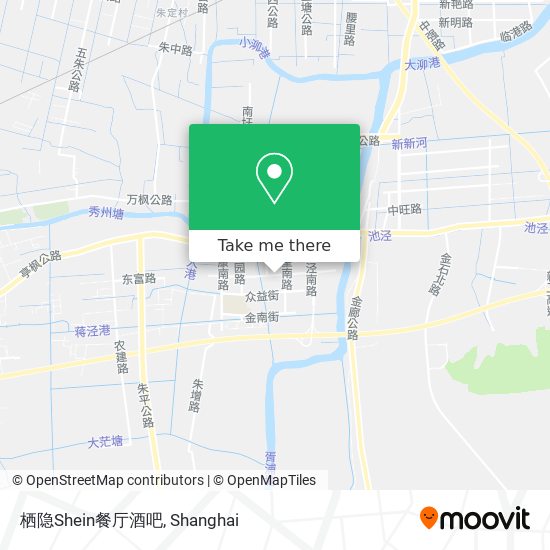 栖隐Shein餐厅酒吧 map