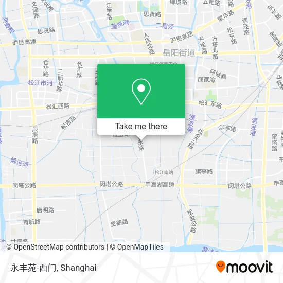 永丰苑-西门 map