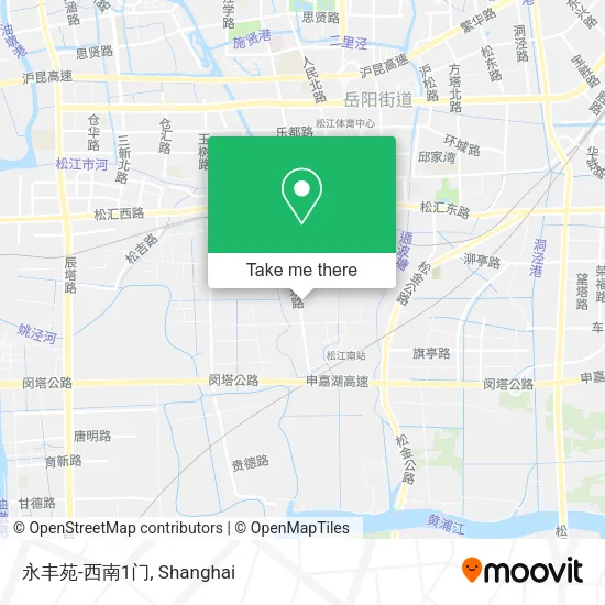 永丰苑-西南1门 map