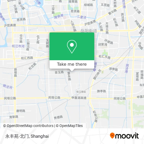 永丰苑-北门 map