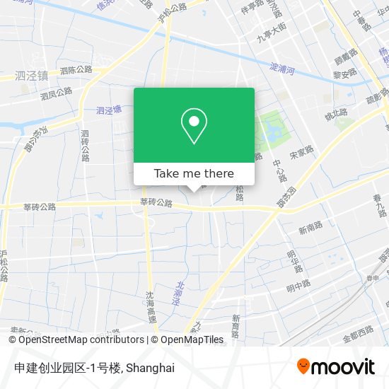 申建创业园区-1号楼 map