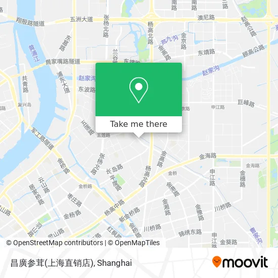 昌廣参茸(上海直销店) map