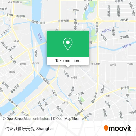 蜀香以偷乐美食 map